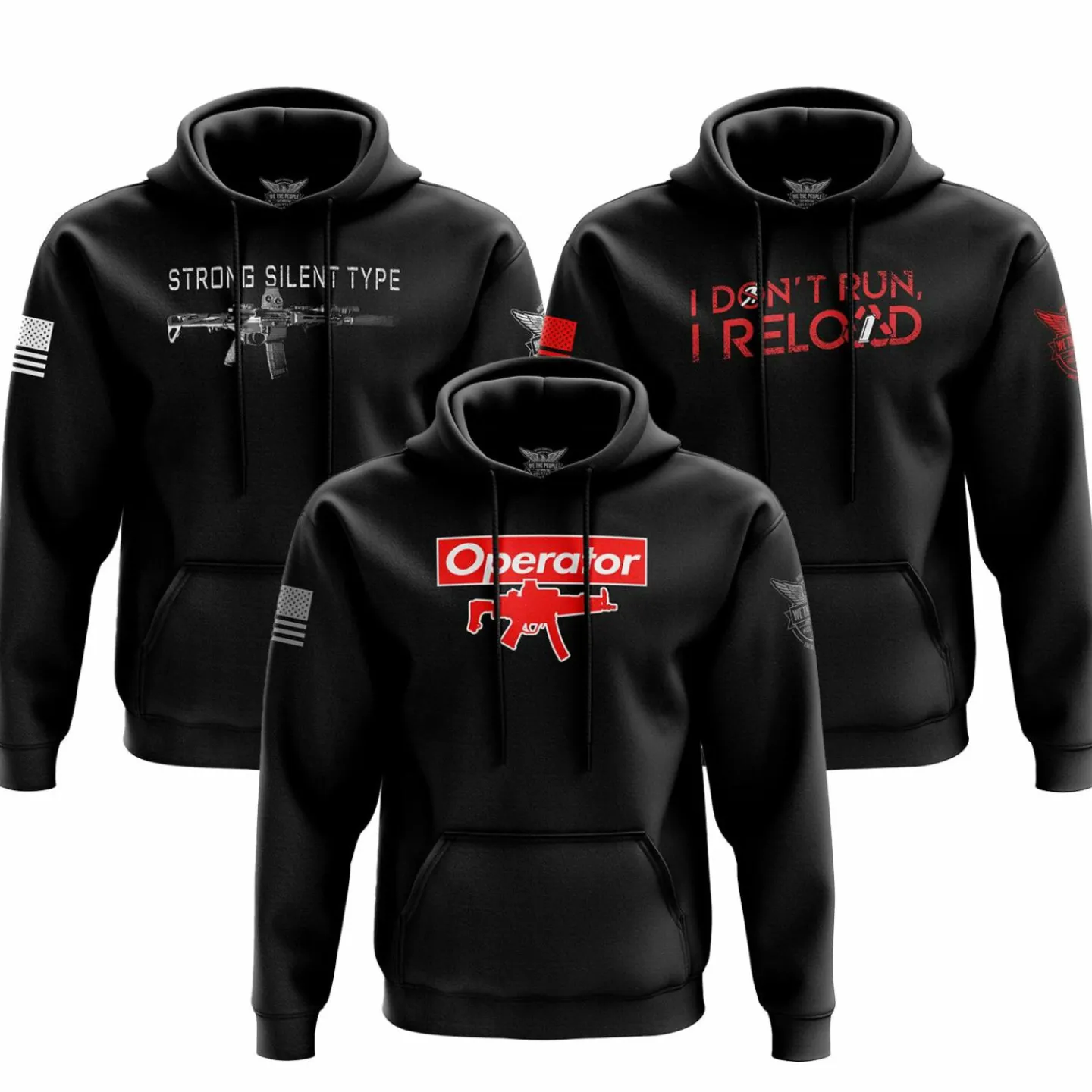 We The People Holsters Operator Hoodie Bundle Black Online