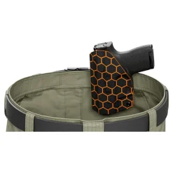 We The People Holsters Orange Honeycomb Custom Printed Holster - IWB Kydex Holster Outlet
