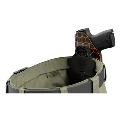 We The People Holsters Orange Honeycomb Custom Printed Holster - OWB Kydex Holster Online