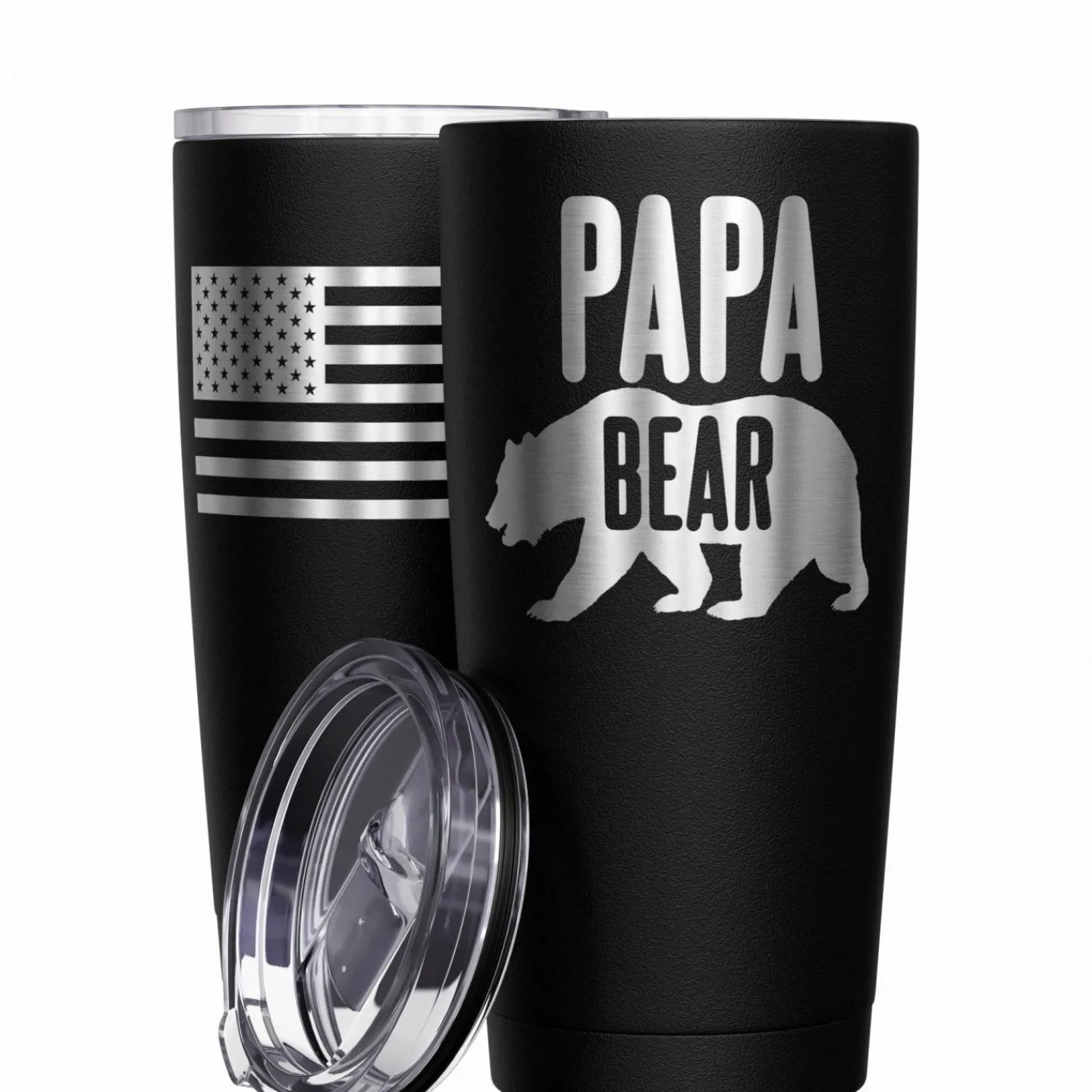 We The People Holsters Papa Bear Stainless Steel Tumbler New