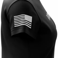 We The People Holsters Patriotic AF Women's Short Sleeve Shirt Black New