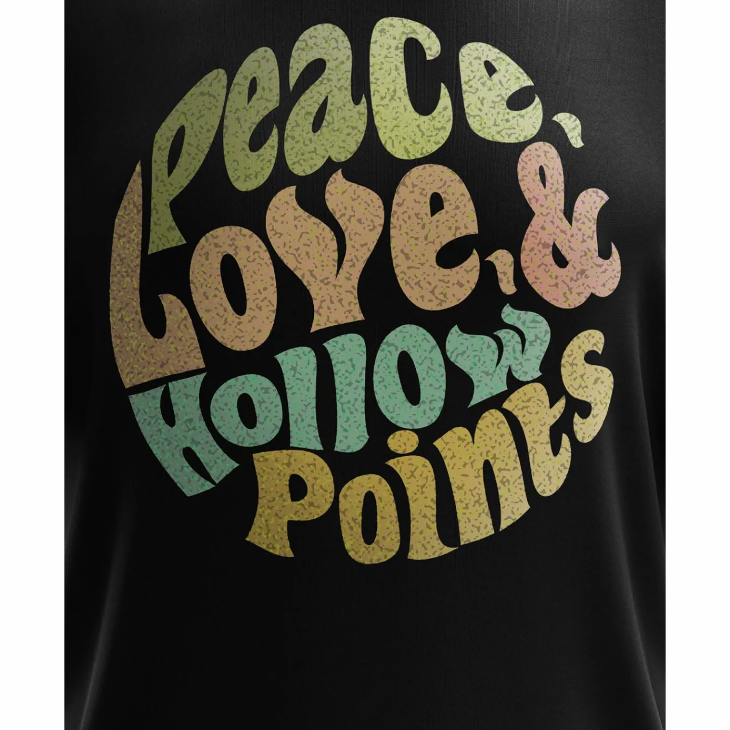 We The People Holsters Peace, Love, & Hollow Points Short Sleeve Shirt Black Best