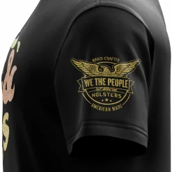 We The People Holsters Peace, Love, & Hollow Points Short Sleeve Shirt Black Best