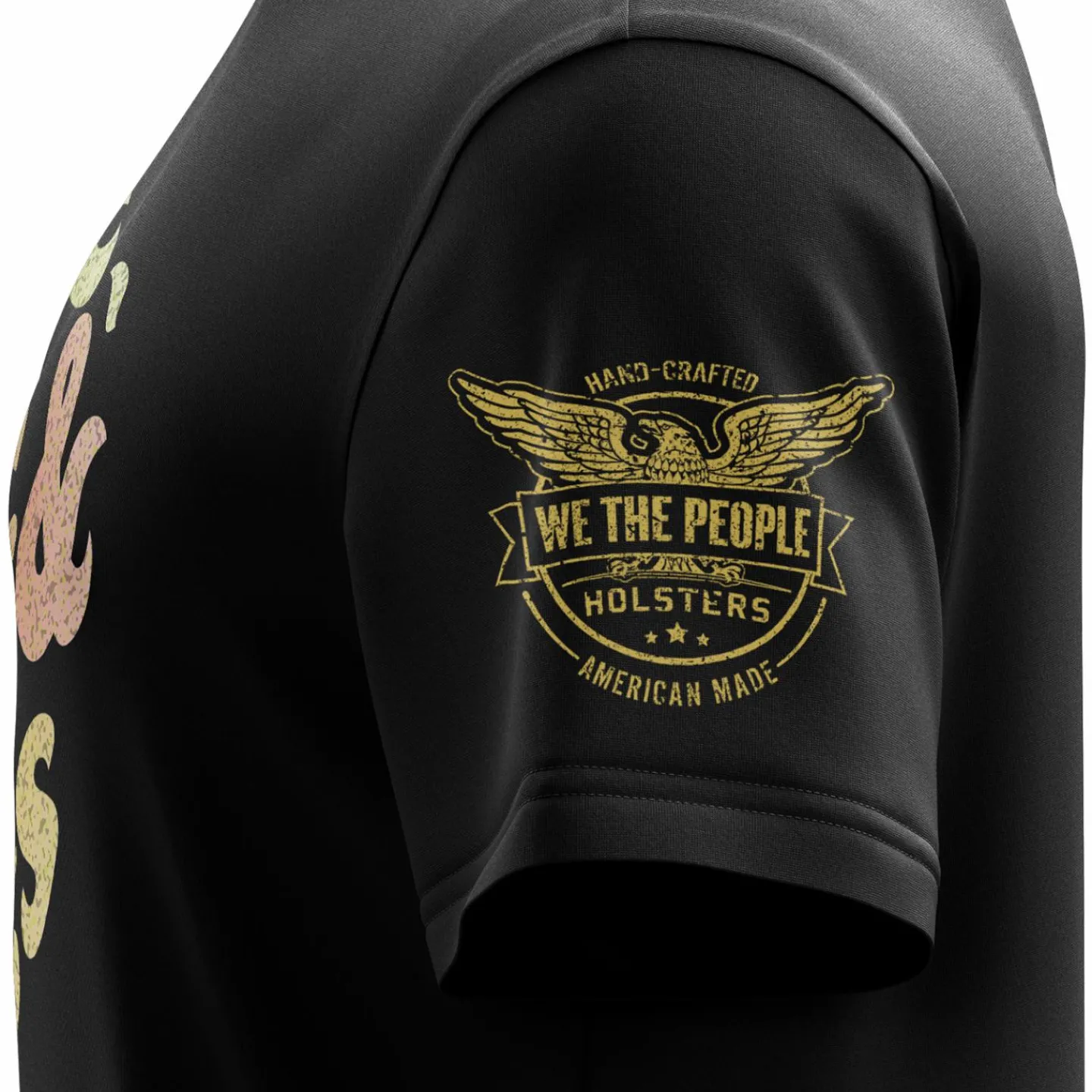 We The People Holsters Peace, Love, & Hollow Points Short Sleeve Shirt Black Best