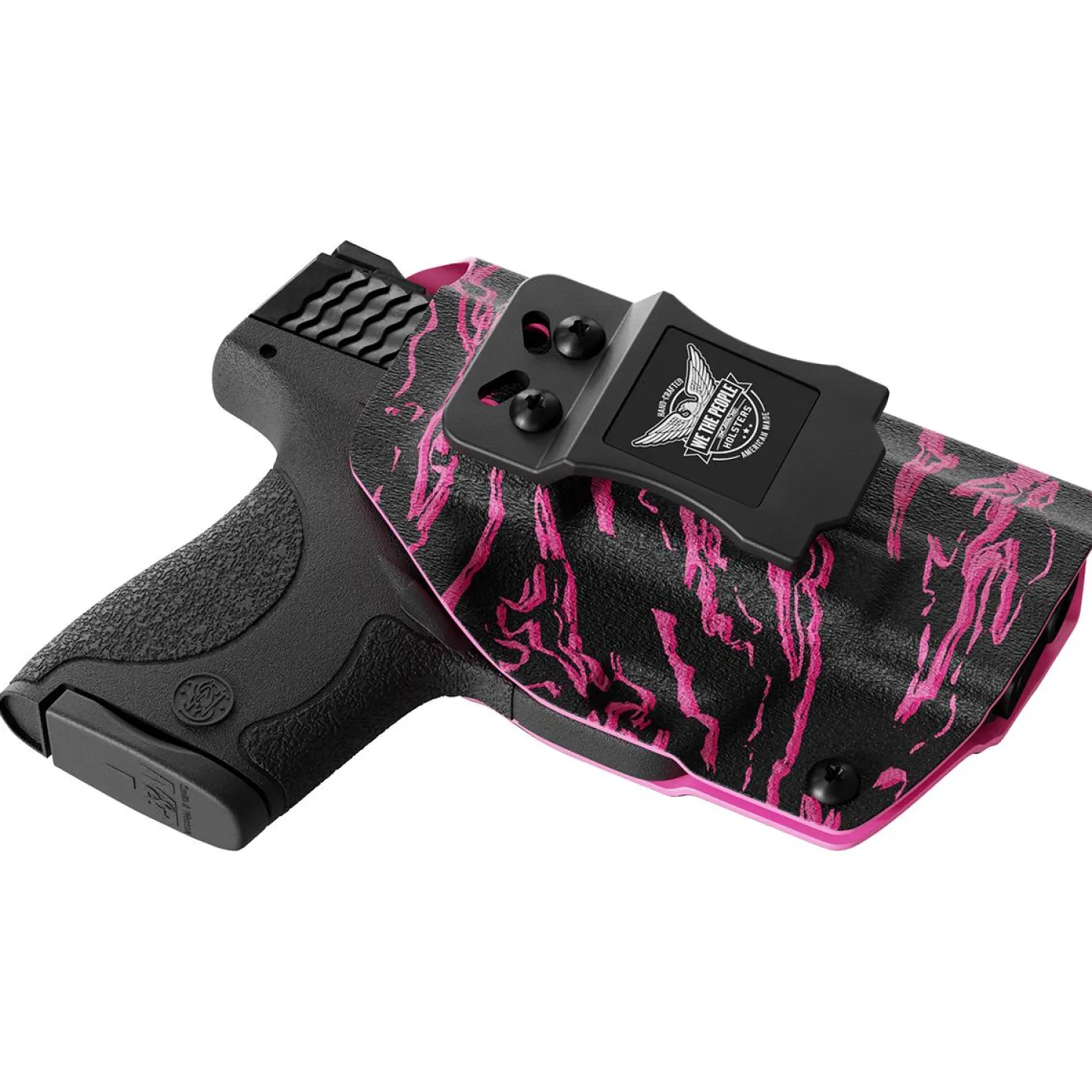 We The People Holsters Pink Tiger Camo Custom Printed Holster - IWB Kydex Holster