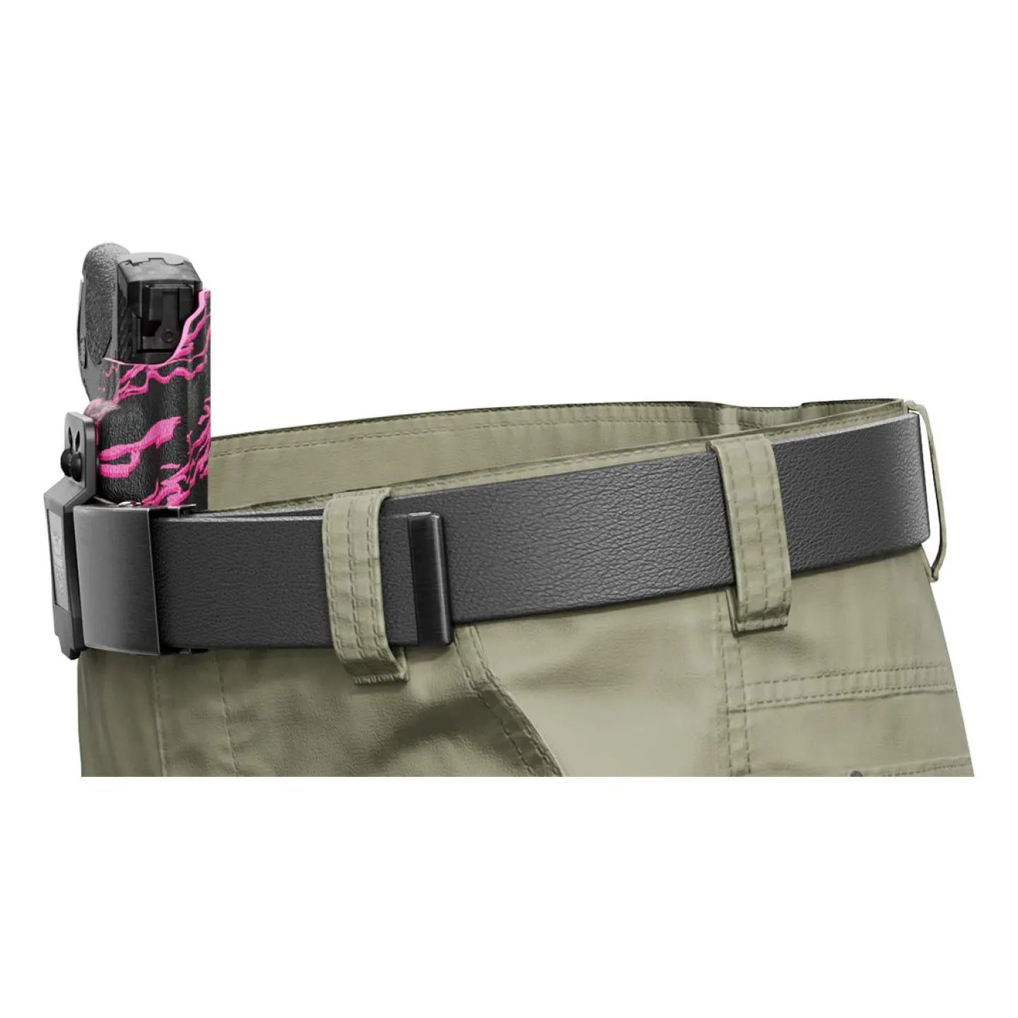 We The People Holsters Pink Tiger Camo Custom Printed Holster - IWB Kydex Holster