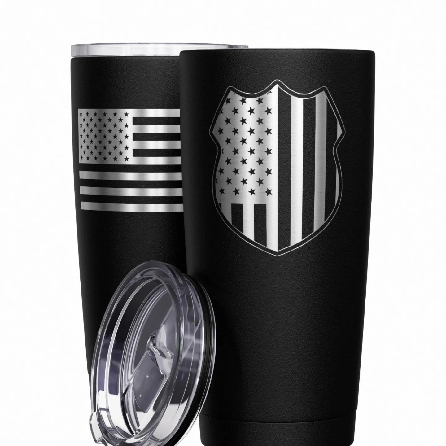 We The People Holsters Police Shield Stainless Steel Tumbler New
