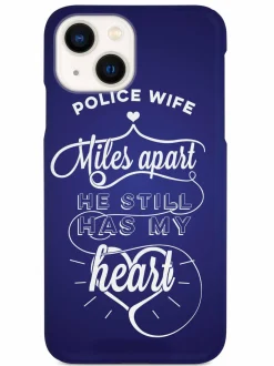 We The People Holsters Police Wife - Miles Apart, Still Has My Heart Case Discount