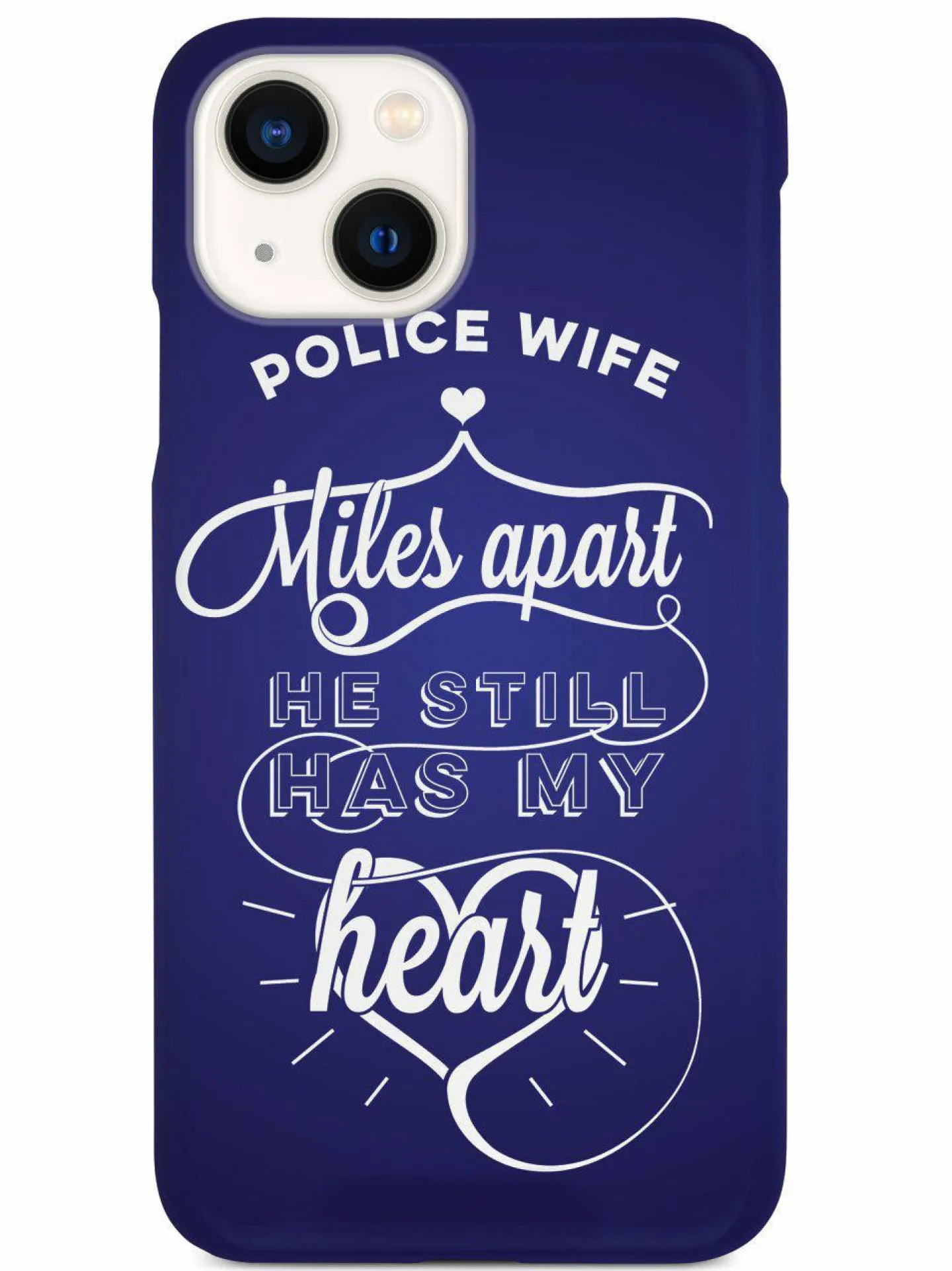 We The People Holsters Police Wife - Miles Apart, Still Has My Heart Case Discount
