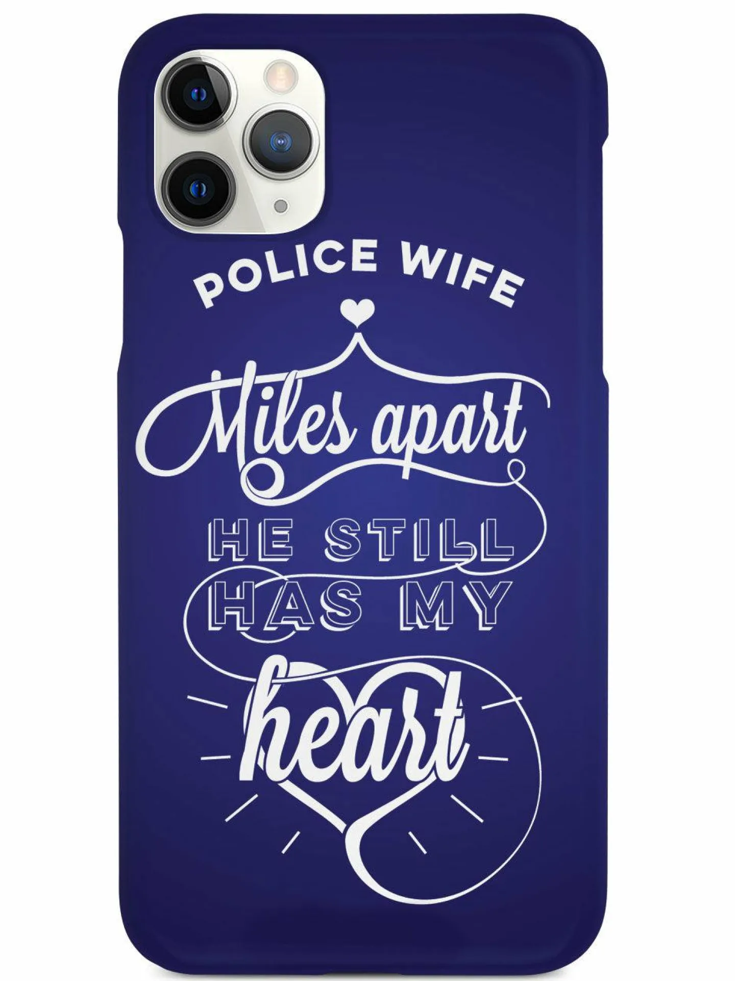 We The People Holsters Police Wife - Miles Apart, Still Has My Heart Case Discount