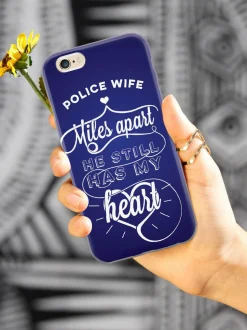We The People Holsters Police Wife - Miles Apart, Still Has My Heart Case Discount