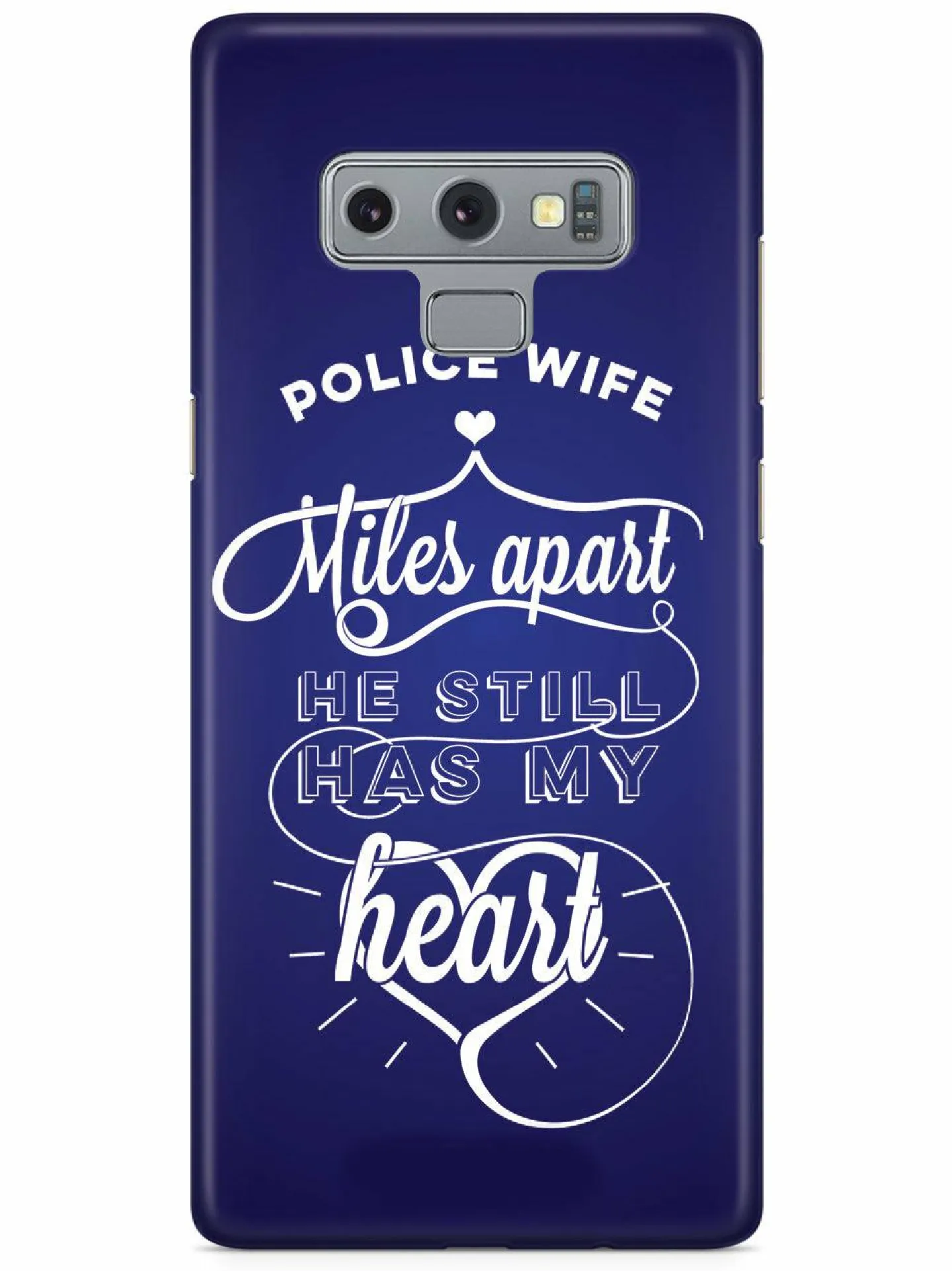 We The People Holsters Police Wife - Miles Apart, Still Has My Heart Case Discount