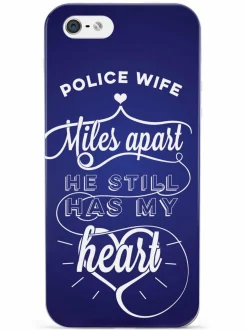 We The People Holsters Police Wife - Miles Apart, Still Has My Heart Case Discount