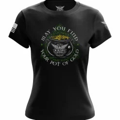 We The People Holsters Pot O' Gold Women's Short Sleeve Shirt Black Discount