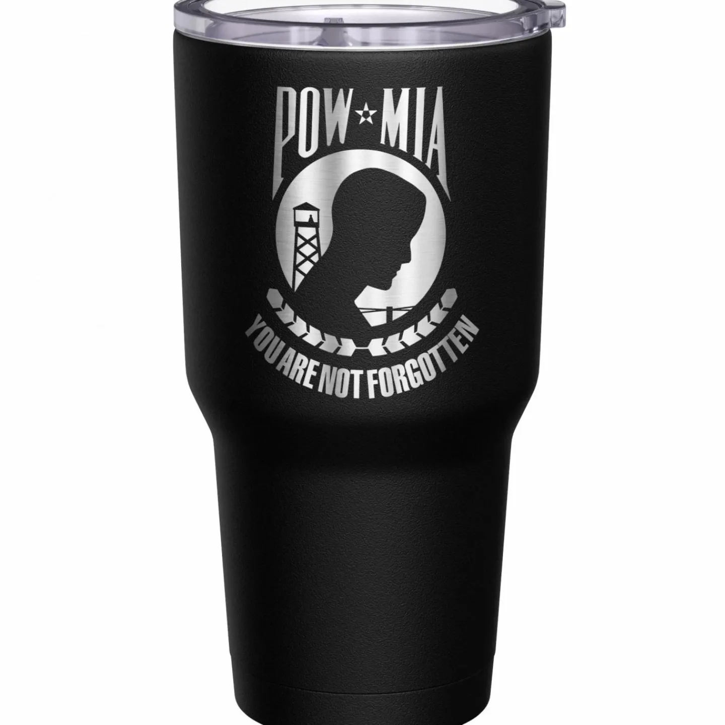 We The People Holsters POW MIA You are not forgotten + American Flag Stainless Steel Tumbler Sale