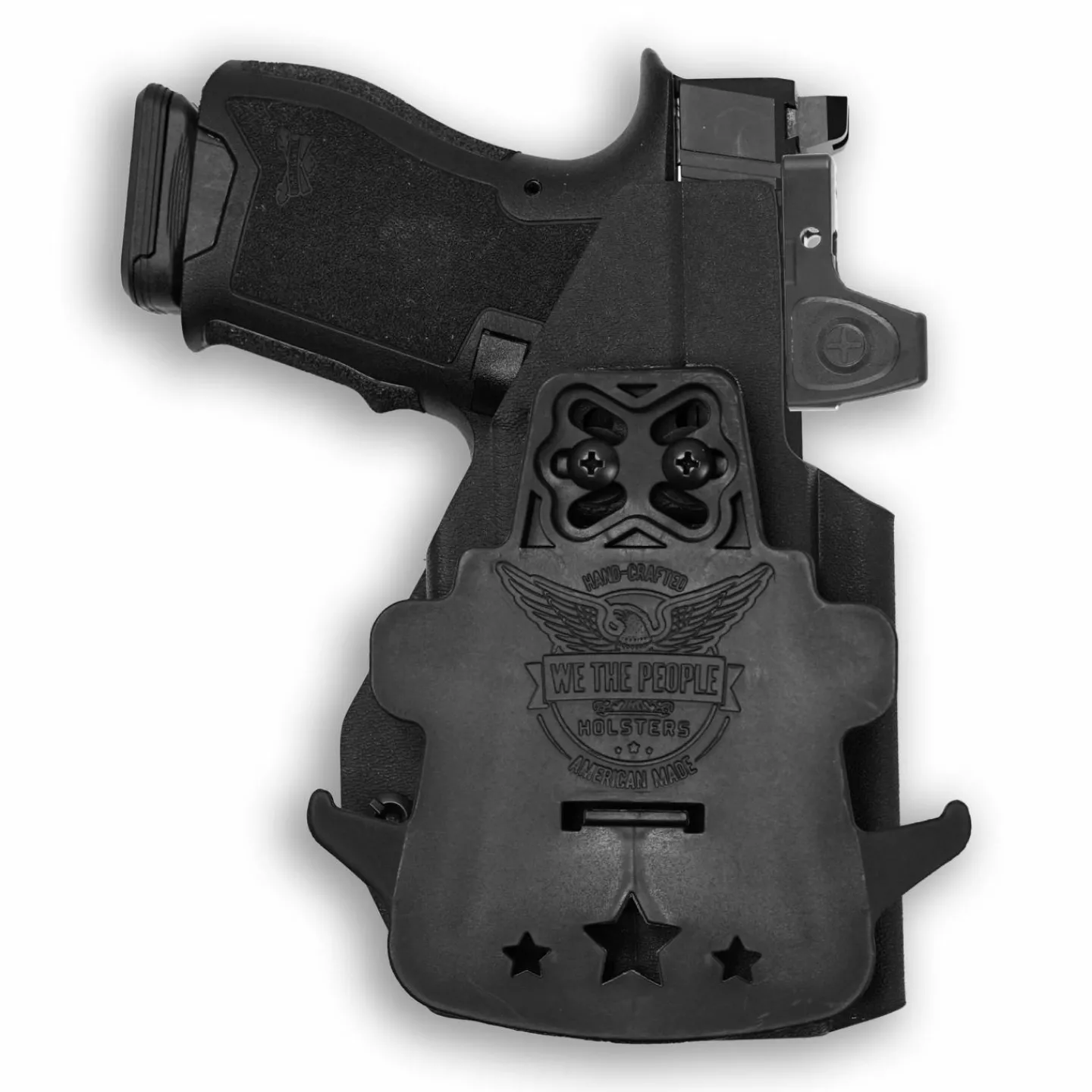 We The People Holsters PSA Sabre Dagger RMR 3.9" with Olight Baldr S Light Red Dot Optic Cut OWB Holster