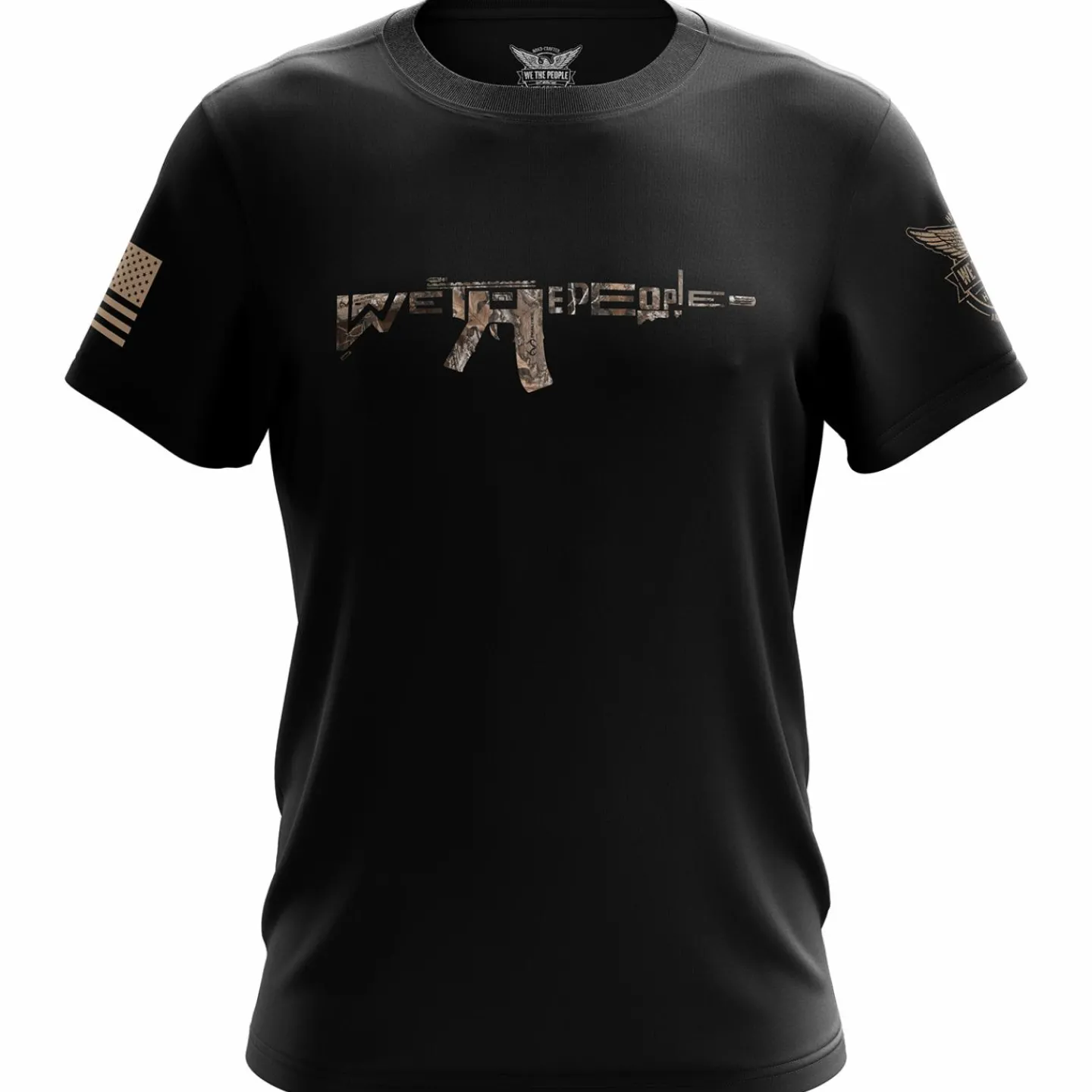 We The People Holsters Realtree EDGE® We The People AR-15 Short Sleeve Shirt Black Best