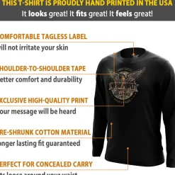 We The People Holsters Realtree EDGE® Logo Long Sleeve Shirt Black Best