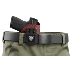 We The People Holsters Red Carbon Fiber Custom Kydex IWB Holster for Concealed Carry Clearance