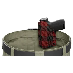 We The People Holsters Red Plaid Custom Printed Holster - IWB Kydex Holster Sale