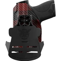 We The People Holsters Red Plaid Custom Printed Holster - OWB Kydex Holster Sale