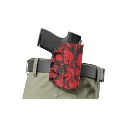 We The People Holsters Red Spartan Camo Custom Printed Holster - OWB Kydex Holster Online