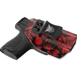 We The People Holsters Red Spartan Camo Custom Printed Holster - IWB Kydex Holster Discount