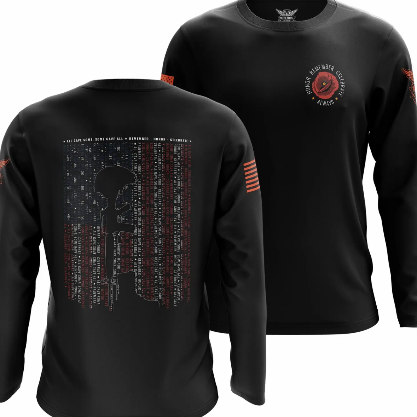 We The People Holsters Remember Always Long Sleeve Shirt Black Outlet