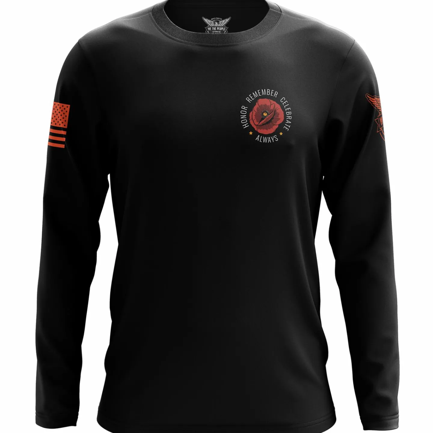 We The People Holsters Remember Always Long Sleeve Shirt Black Outlet