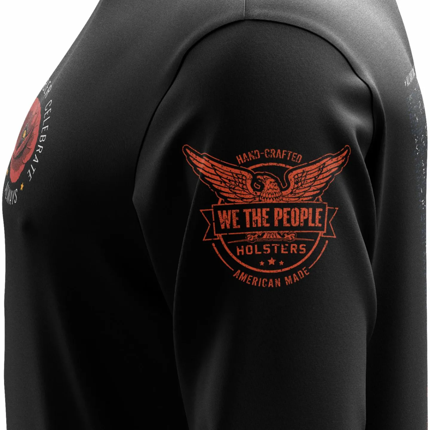 We The People Holsters Remember Always Long Sleeve Shirt Black Outlet