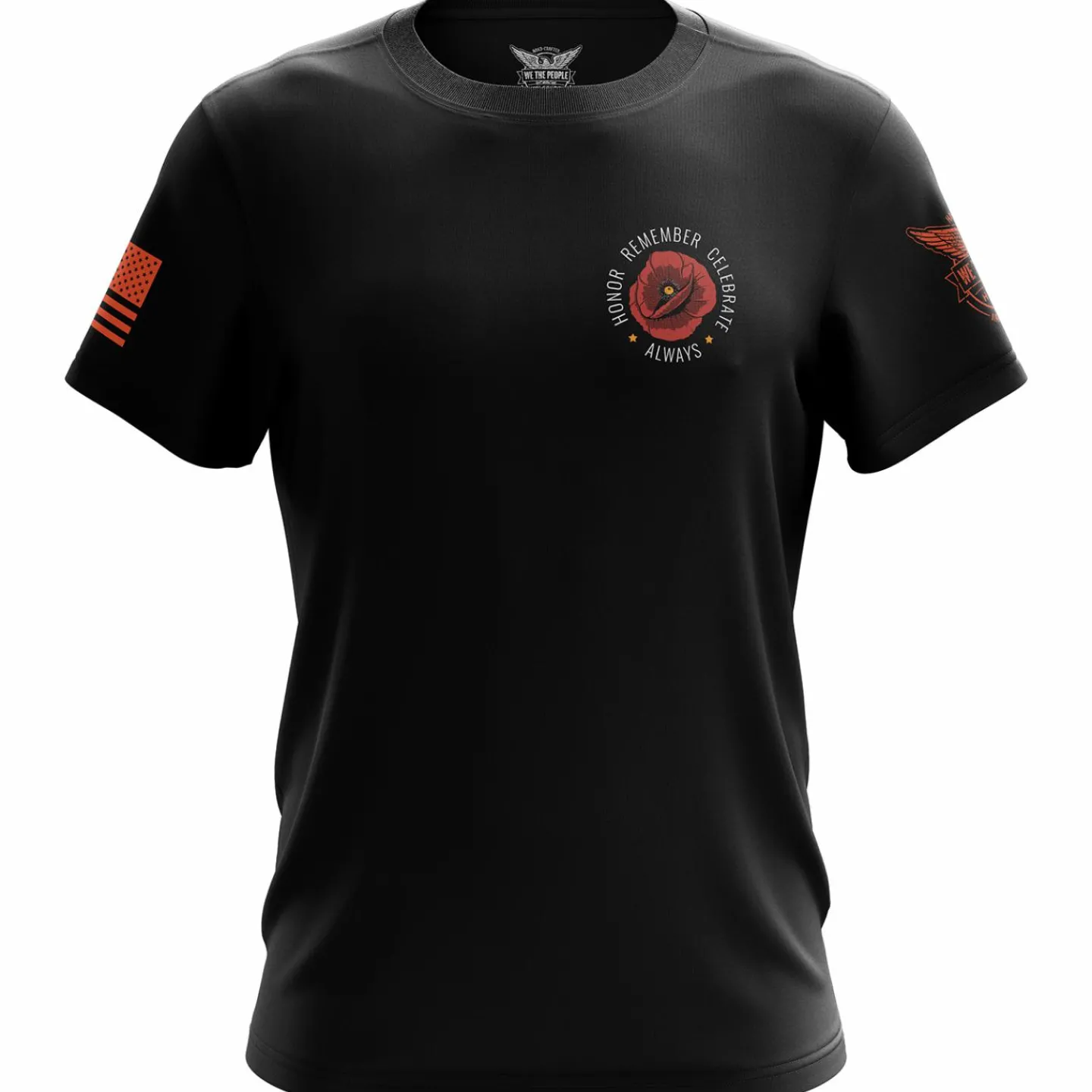 We The People Holsters Remember Always Short Sleeve Shirt Black Discount