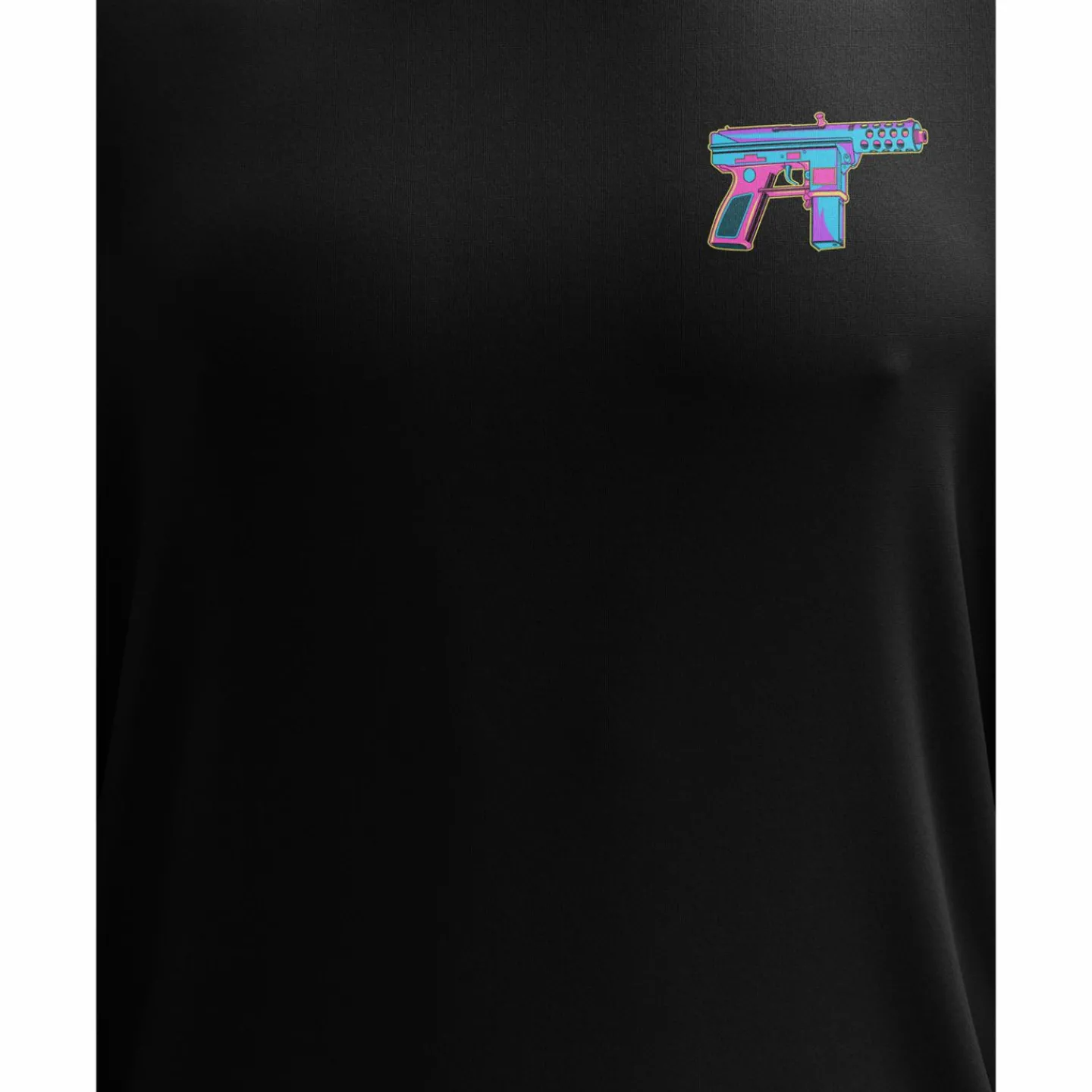 We The People Holsters Retro Wave Tec9 Long Sleeve Shirt Black New