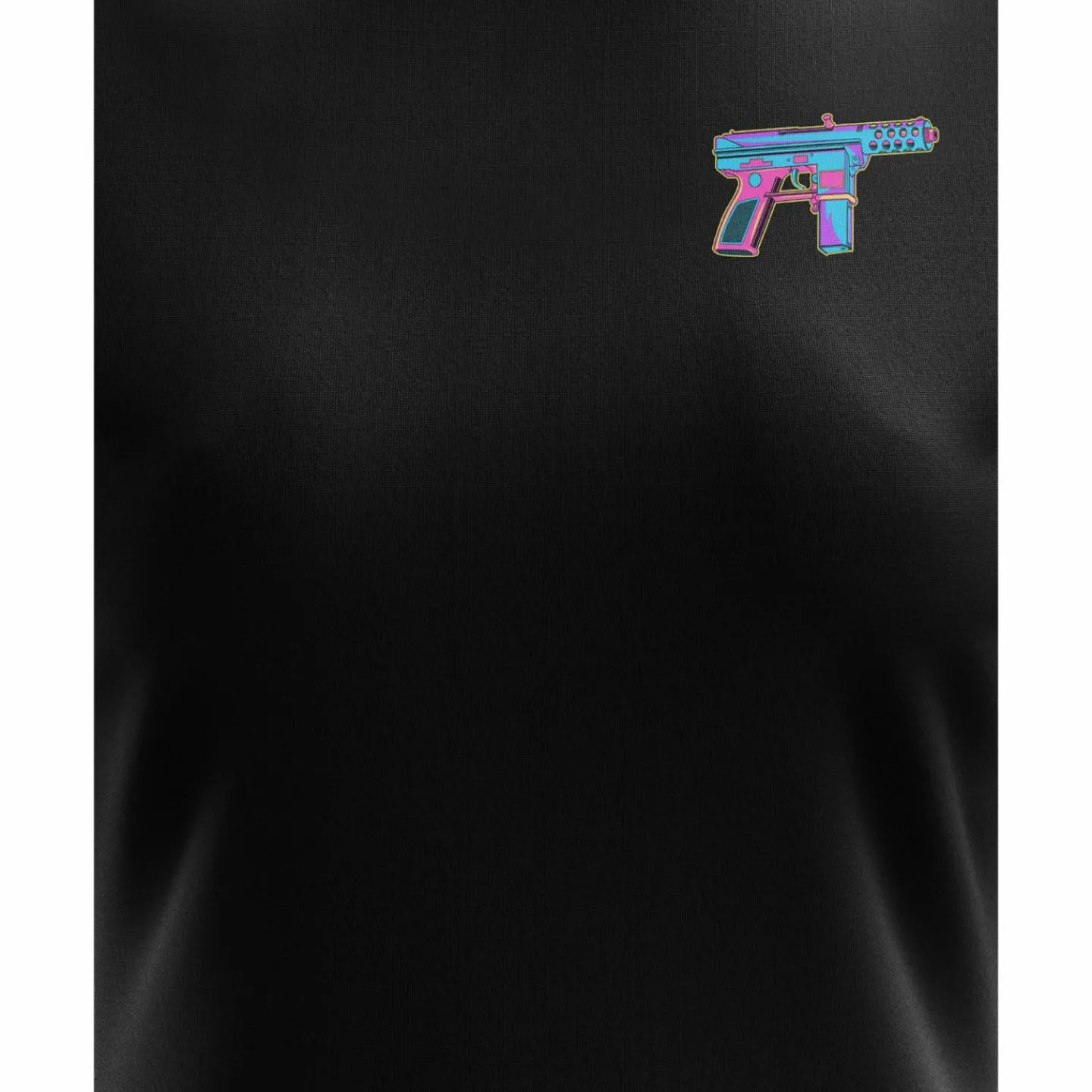 We The People Holsters Retro Wave Tec9 Women's Short Sleeve Shirt Black Outlet