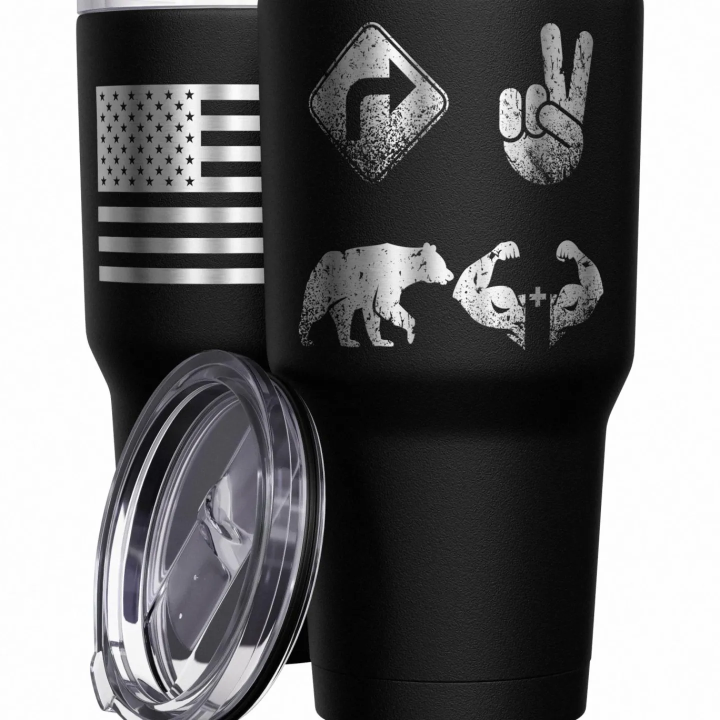 We The People Holsters Right 2 Bear Arms Stainless Steel Tumbler Discount