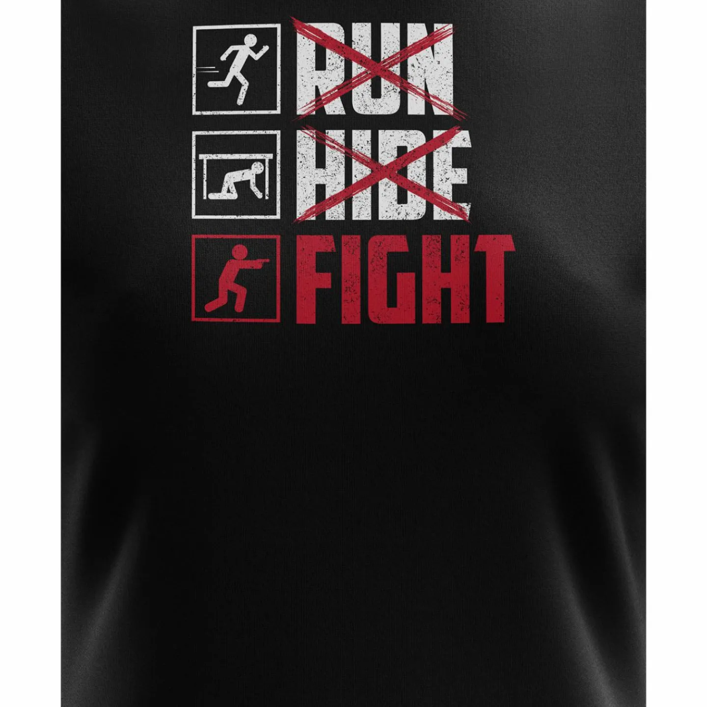 We The People Holsters Run Hide Fight Women's Short Sleeve Shirt Black Best