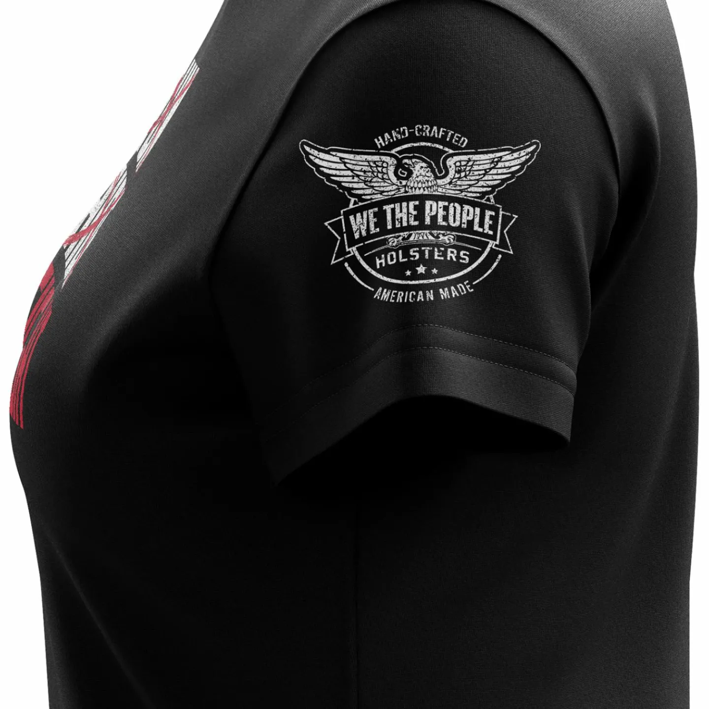 We The People Holsters Run Hide Fight Women's Short Sleeve Shirt Black Best
