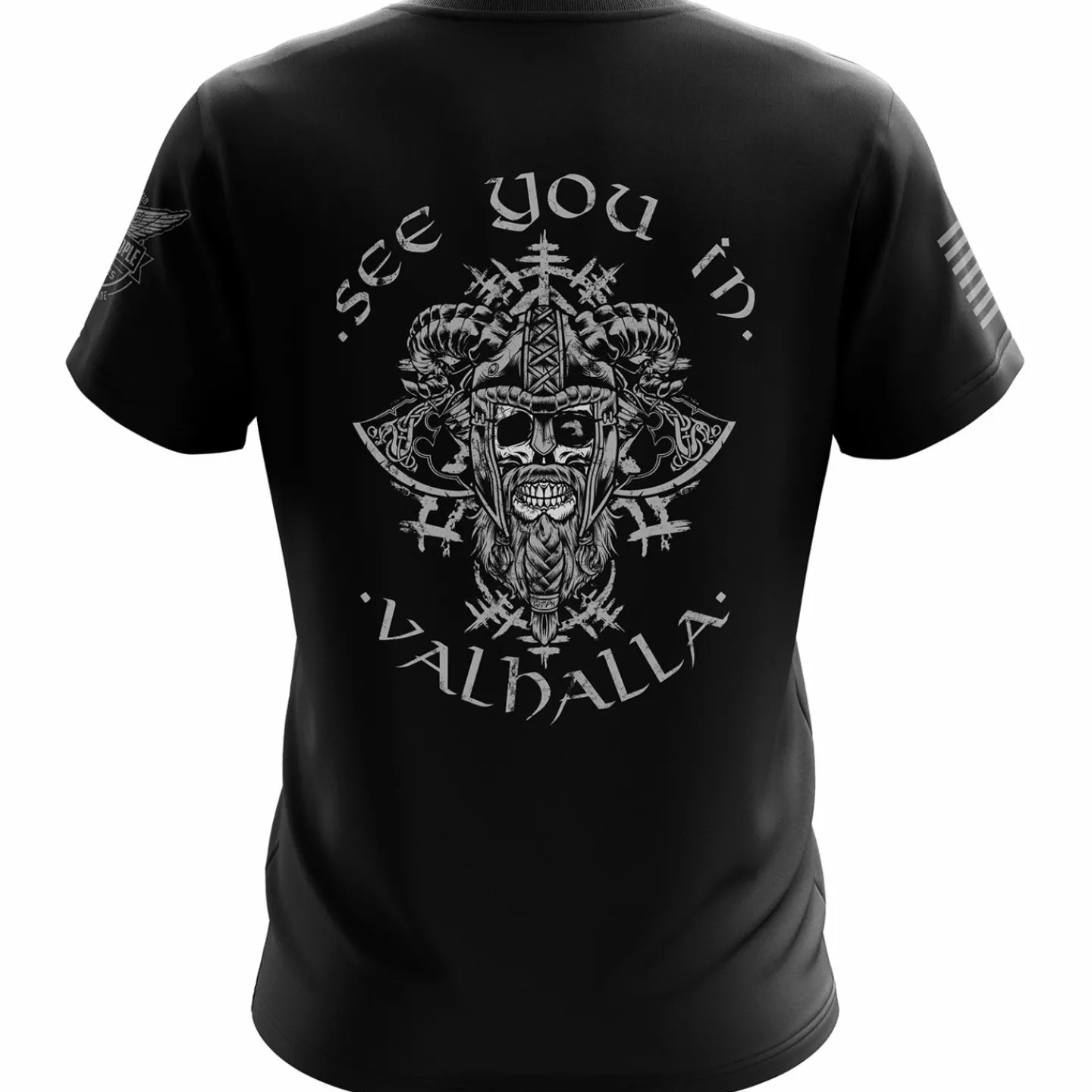 We The People Holsters See You in Valhalla Short Sleeve Shirt Black Best