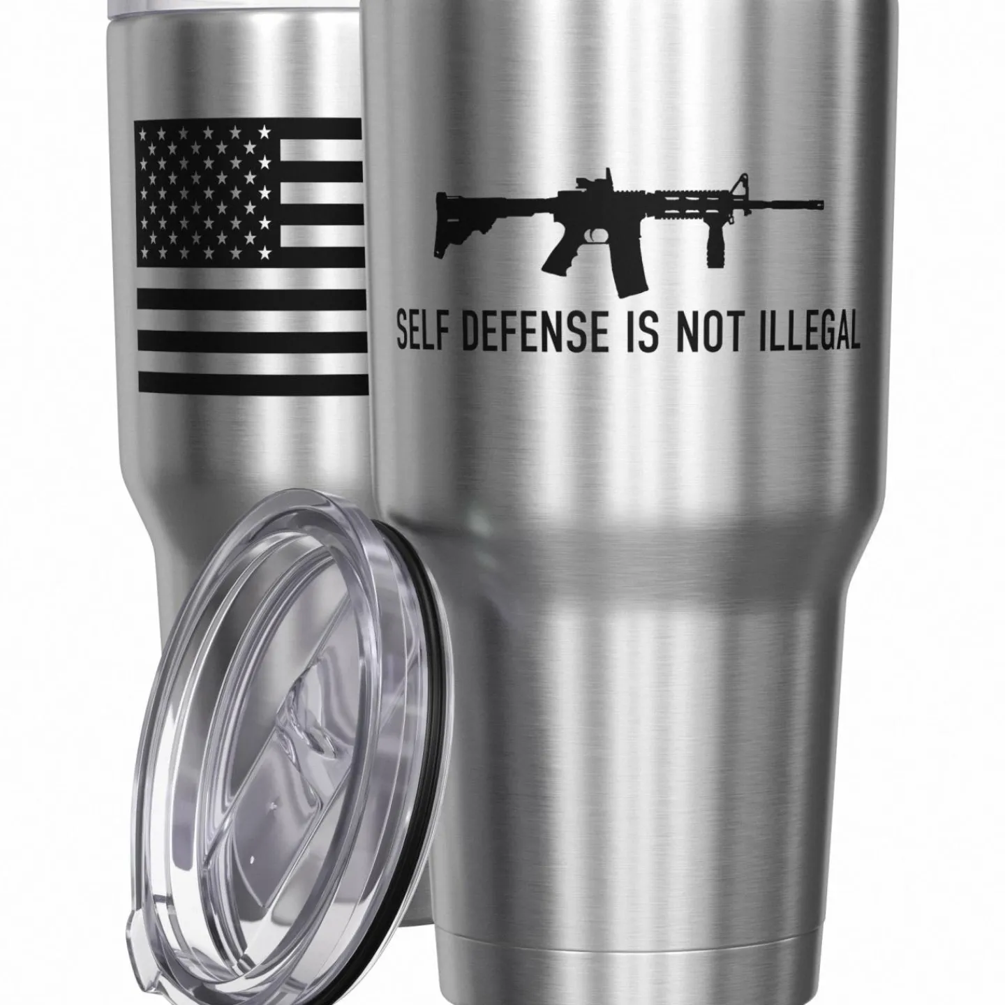 We The People Holsters Self-Defense Stainless Steel Tumbler Best
