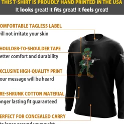 We The People Holsters SF Paddy Long Sleeve Shirt Black Hot