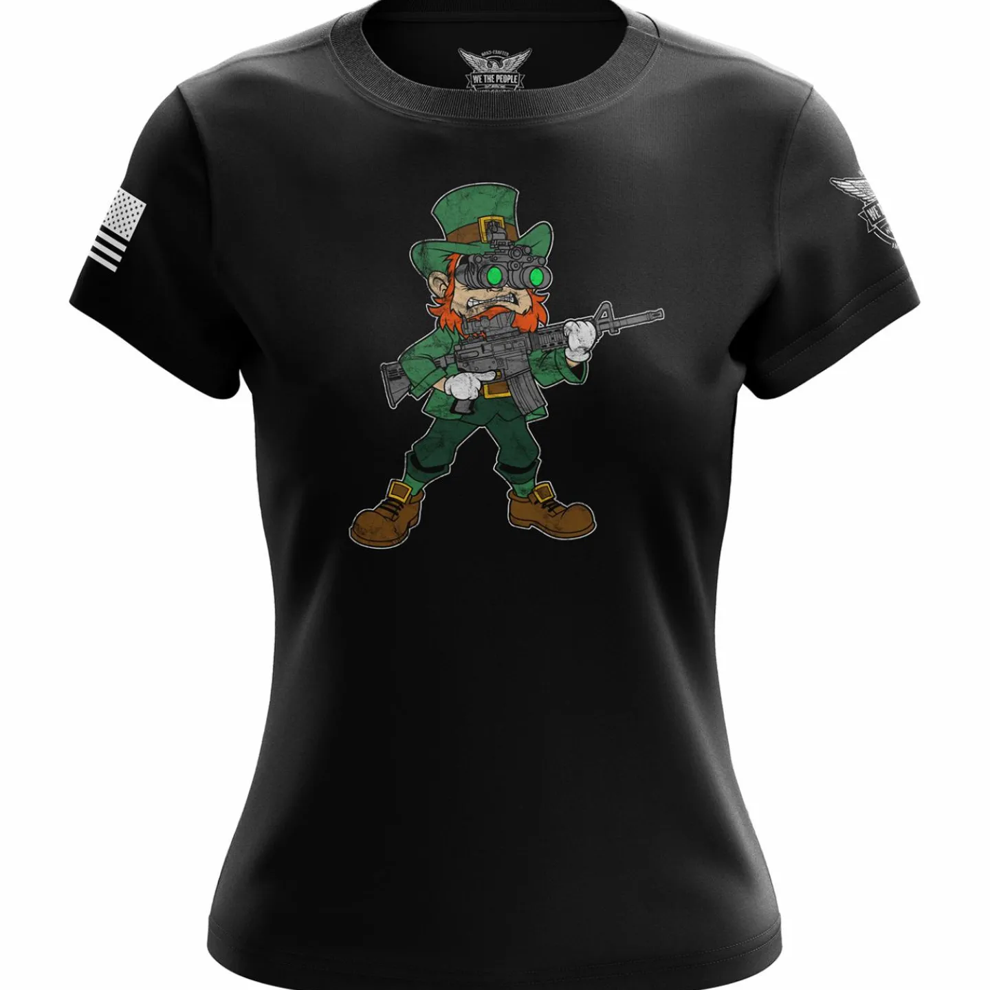 We The People Holsters SF Paddy Women's Short Sleeve Shirt Black