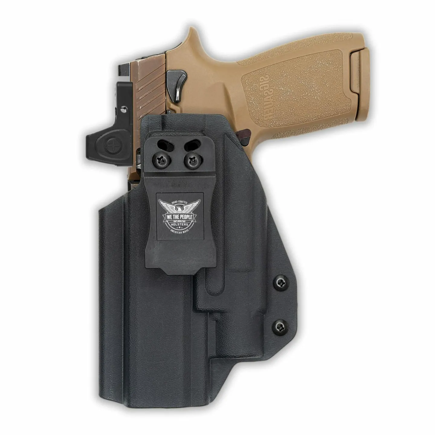 We The People Holsters Sig Sauer P320 Full Size Manual Safety with Streamlight TLR-3 Light Red Dot Optic Cut IWB Holster Online