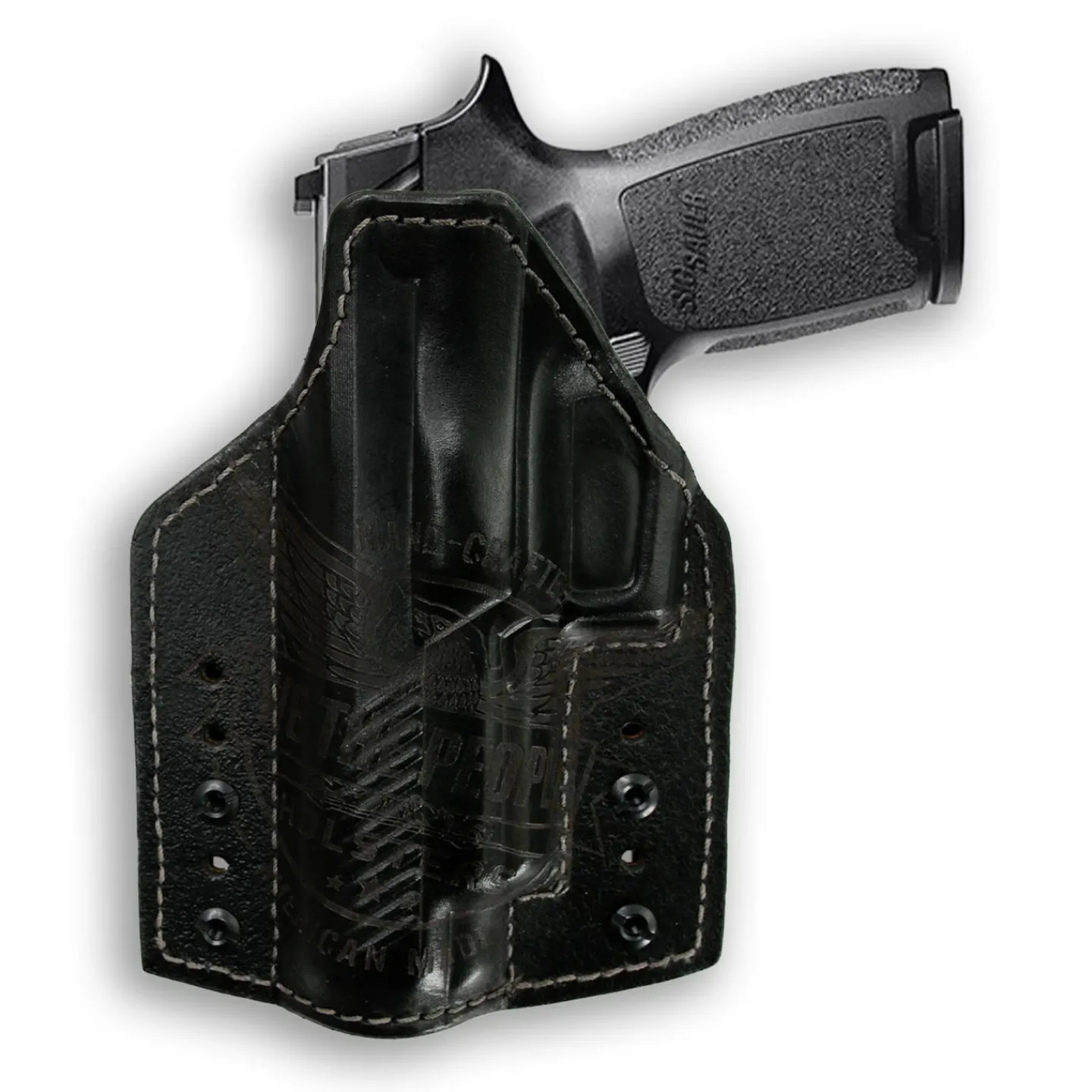 We The People Holsters Sig Sauer P320 Full Size Manual Safety Independence Leather IWB Holster Clearance