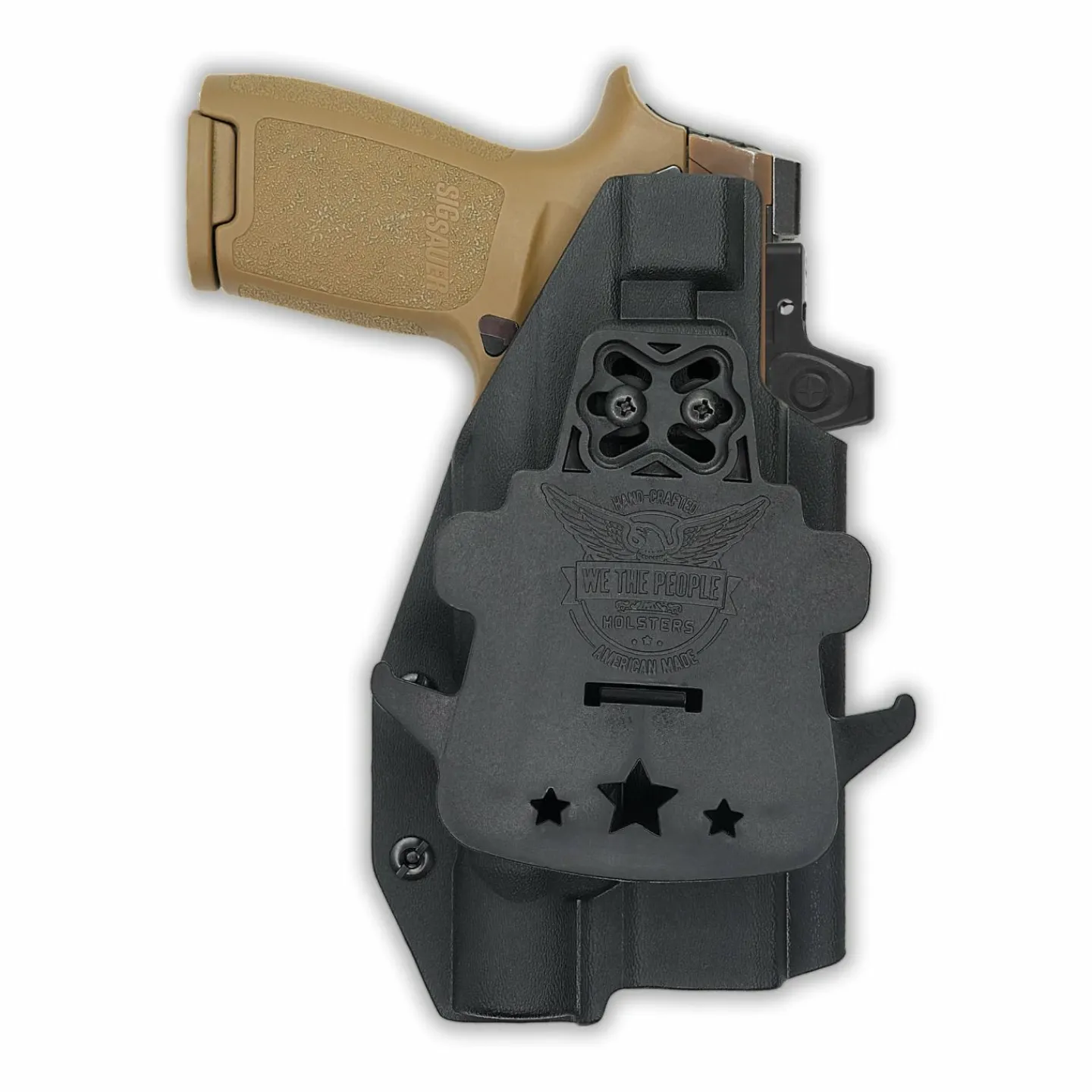 We The People Holsters Sig Sauer P320 Full Size Manual Safety with Surefire X300T-B Red Dot Optic Cut OWB Holster New