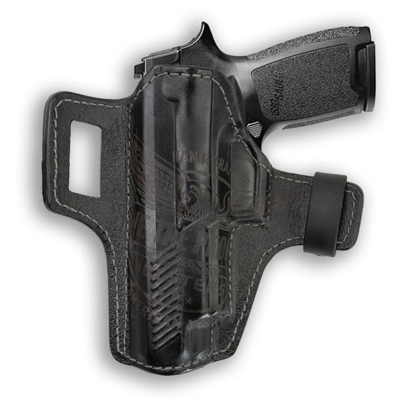 We The People Holsters Sig Sauer P320 Full Size Manual Safety Independence Leather OWB Holster Best