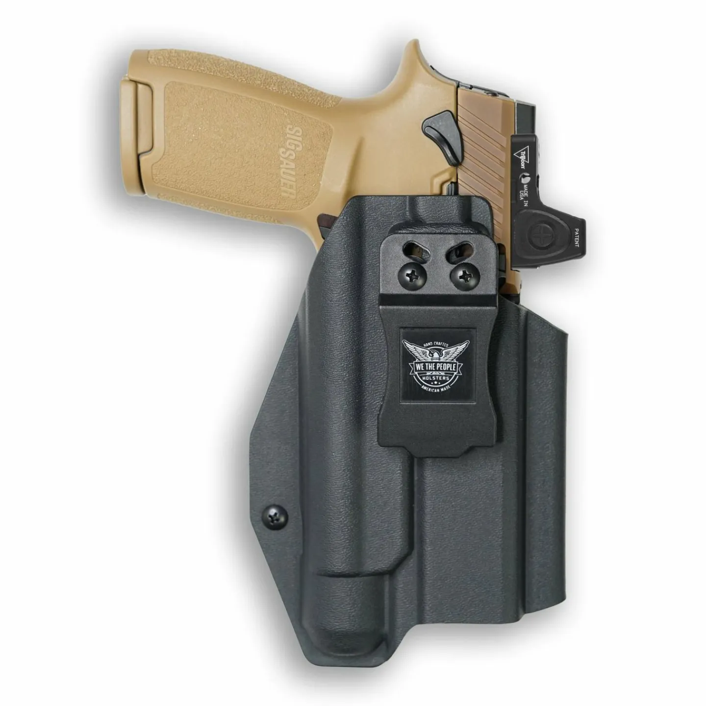 We The People Holsters Sig Sauer P320 Full Size 9MM/.40SW with Streamlight TLR-1/1S/HL Light Red Dot Optic Cut IWB Holster