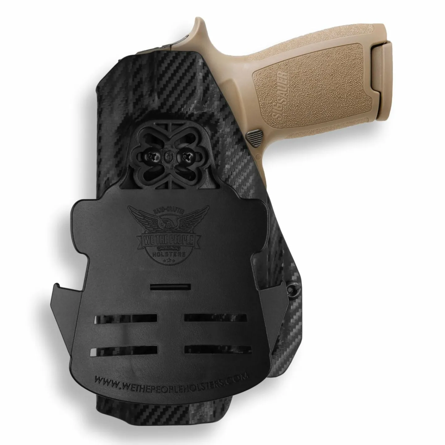 We The People Holsters Sig Sauer P320 Full Size 9MM/.40SW Manual Safety with Streamlight TLR-7/7A/7X Light OWB Holster Best