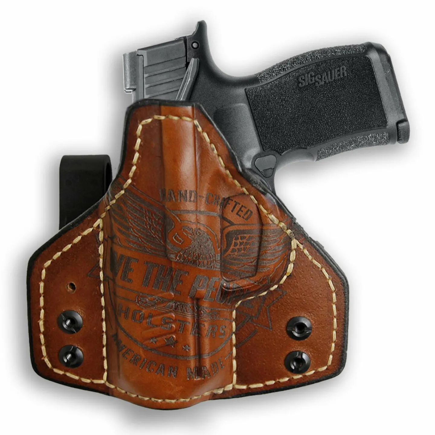 We The People Holsters Sig Sauer P365 XL Independence Leather IWB Holster Hot