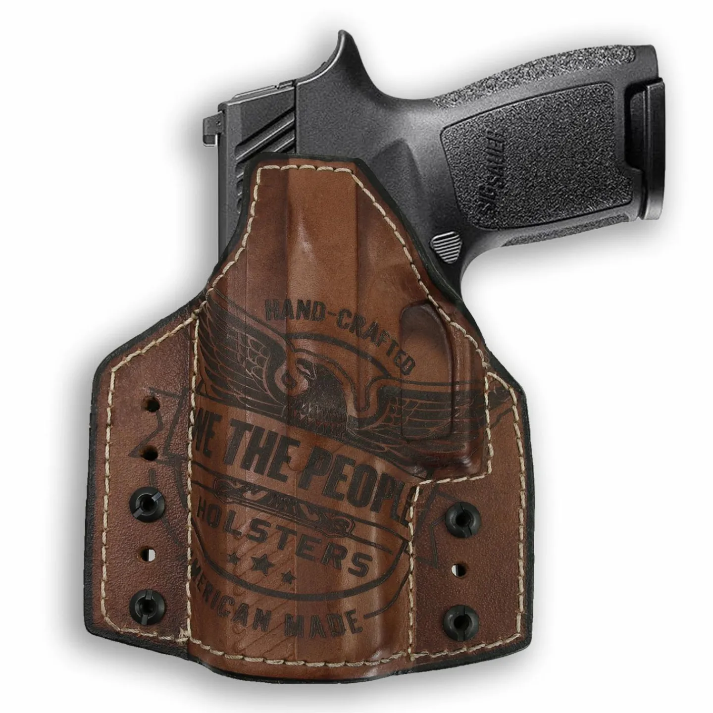 We The People Holsters Sig Sauer P320C Independence Leather IWB Holster