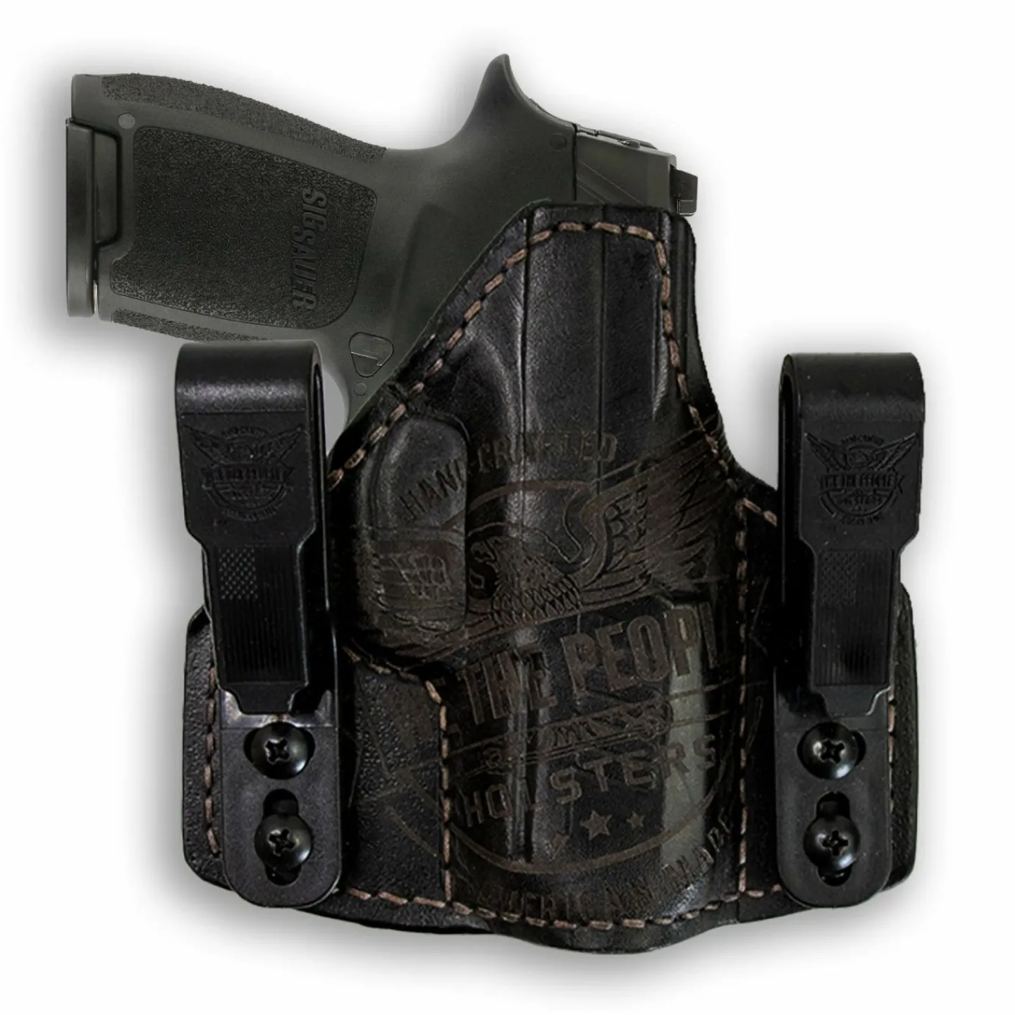 We The People Holsters Sig Sauer P320C Independence Leather IWB Holster