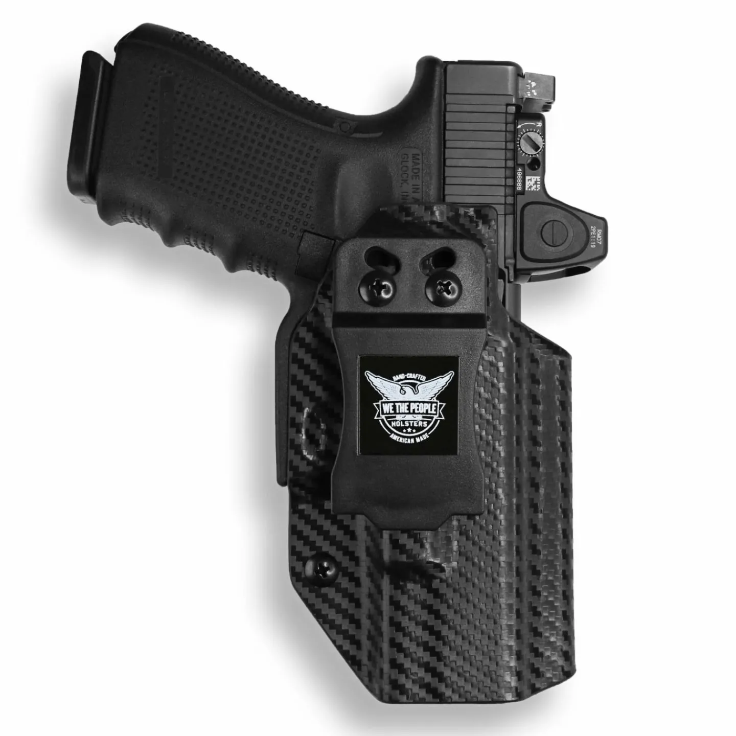 We The People Holsters Sig Sauer P320C 9MM/.40SW Manual Safety with Streamlight TLR-8/8A Light Red Dot Optic Cut IWB Holster Hot
